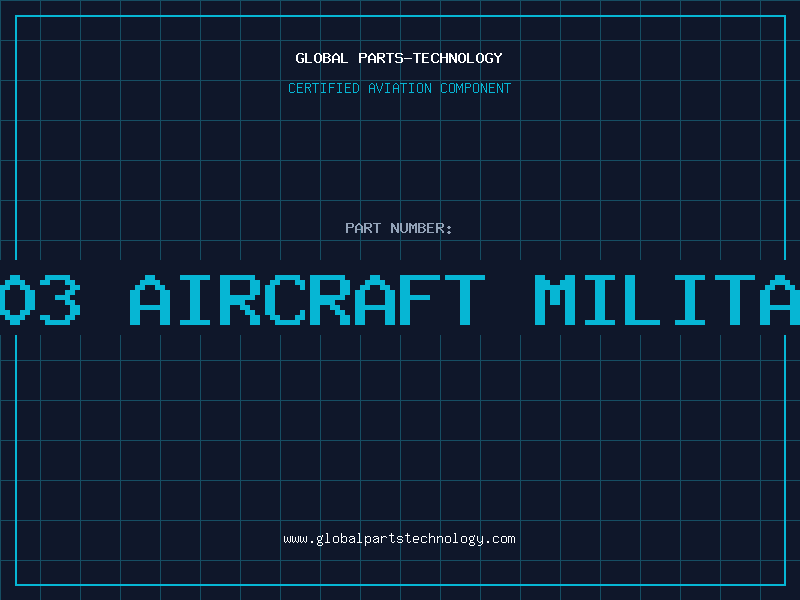 Aviation Part b703 aircraft military