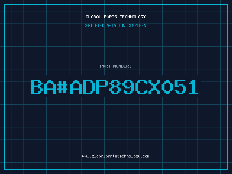 Aviation Part ba#ADP89CX051