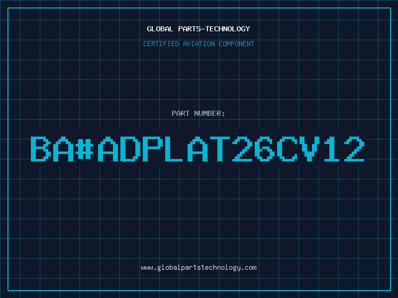 Aviation Part baADPLAT26CV12