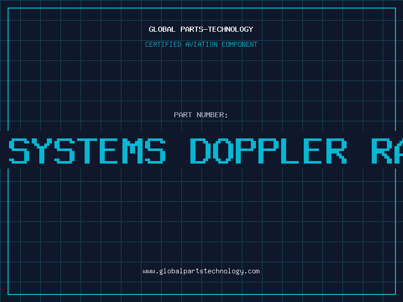 Aviation Part bae systems doppler radar