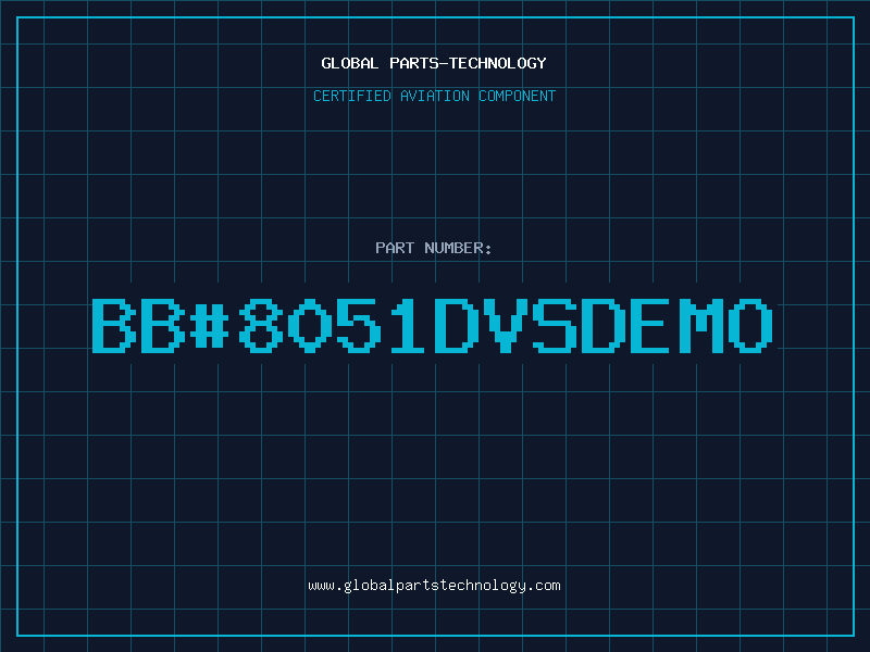 Aviation Part bb#8051DVSDEMO