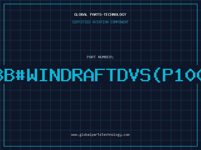 Aviation Part bb#WinDraftDVS(P100