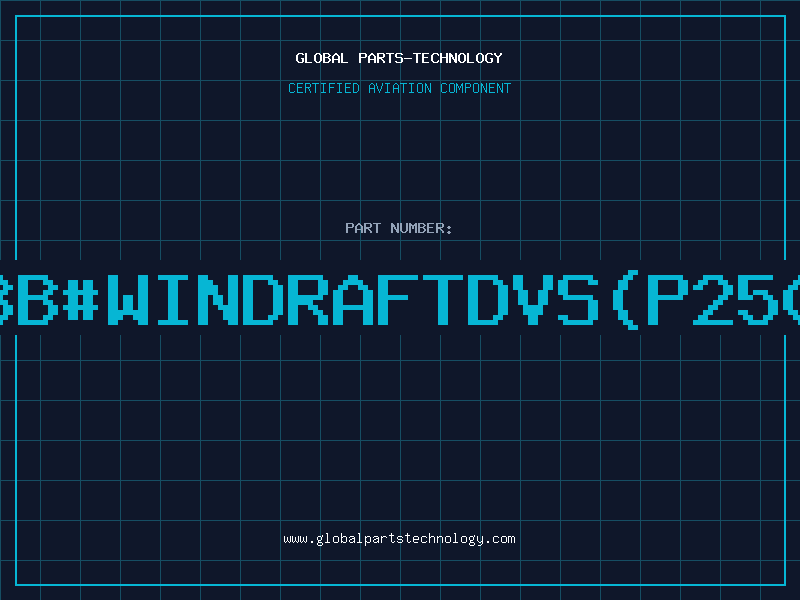 Aviation Part bb#WinDraftDVS(P250
