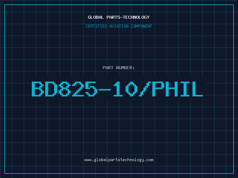 Aviation Part bd825-10/phil