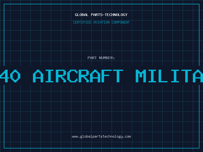 Aviation Part be40 aircraft military