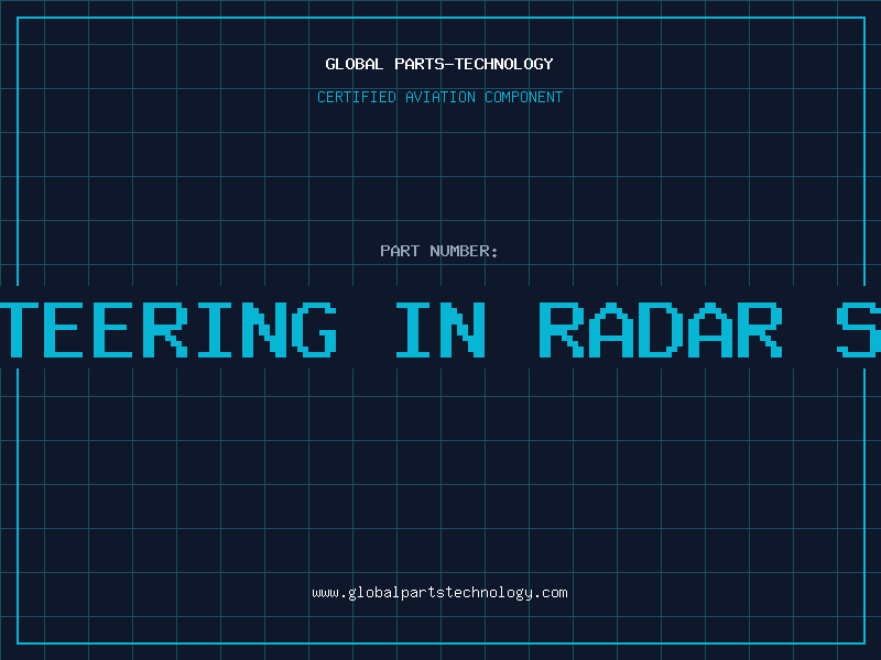 Aviation Part beam steering in radar systems
