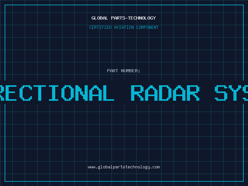 Aviation Part bee iii directional radar system manual