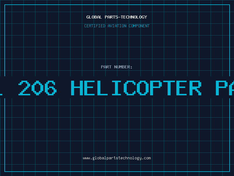 Aviation Part bell 206 helicopter parts