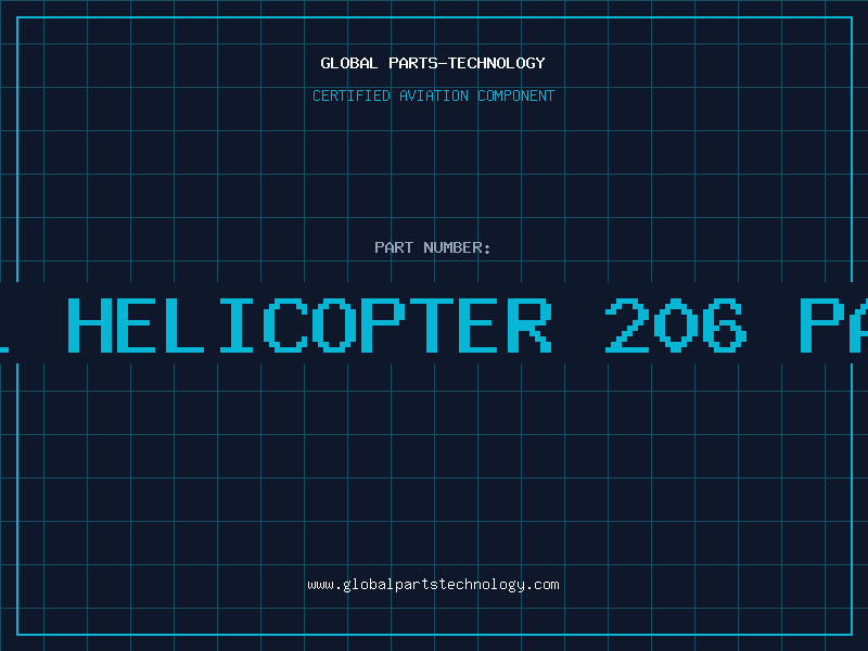 Aviation Part bell helicopter 206 parts