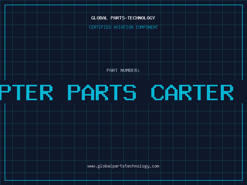 Aviation Part bell helicopter parts carter engineering