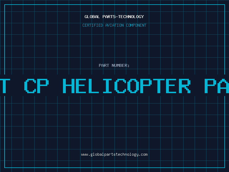 Aviation Part belt cp helicopter parts