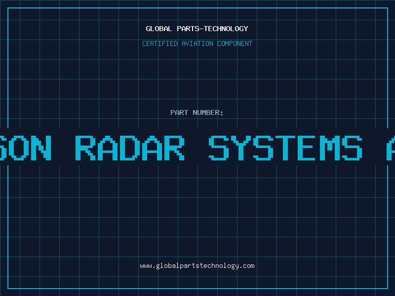 Aviation Part ben johnson radar systems australia