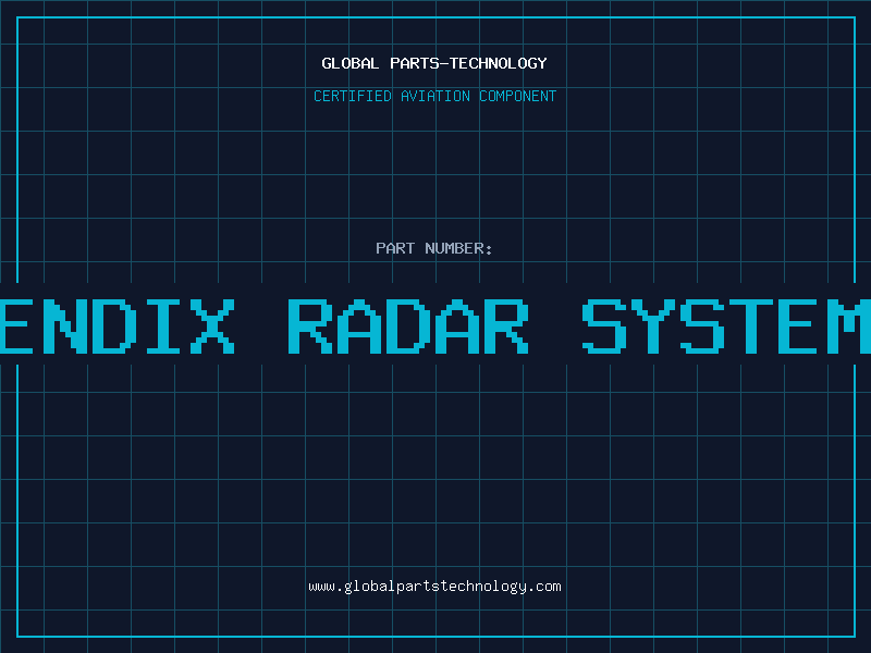Aviation Part bendix radar systems