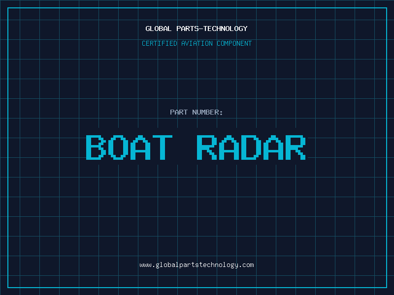 Aviation Part boat radar