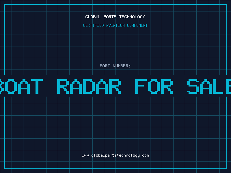 Aviation Part boat radar for sale