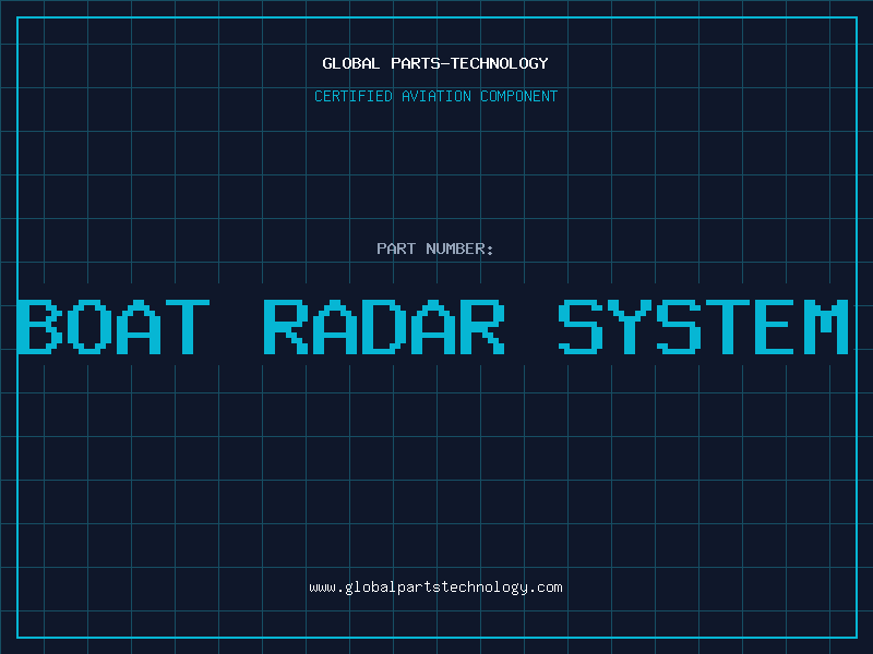 Aviation Part boat radar system