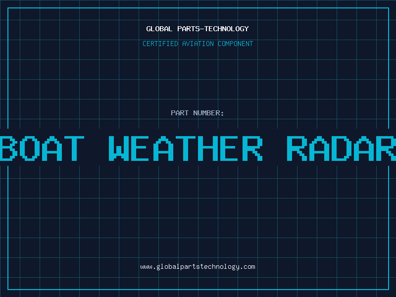 Aviation Part boat weather radar