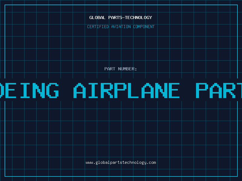 Aviation Part boeing airplane parts