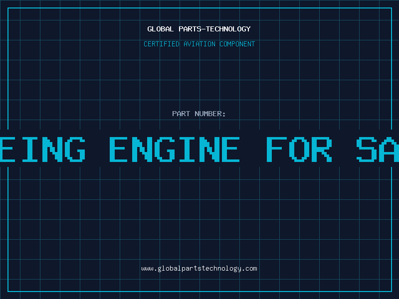 Aviation Part boeing engine for sale
