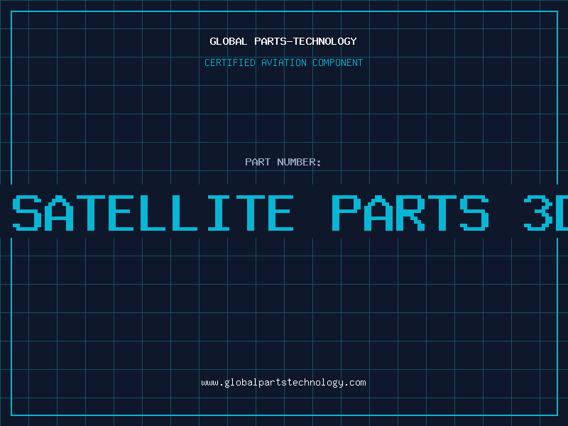 Aviation Part boeing satellite parts 3d print