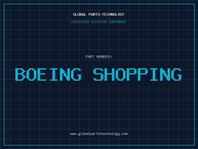 Aviation Part boeing shopping