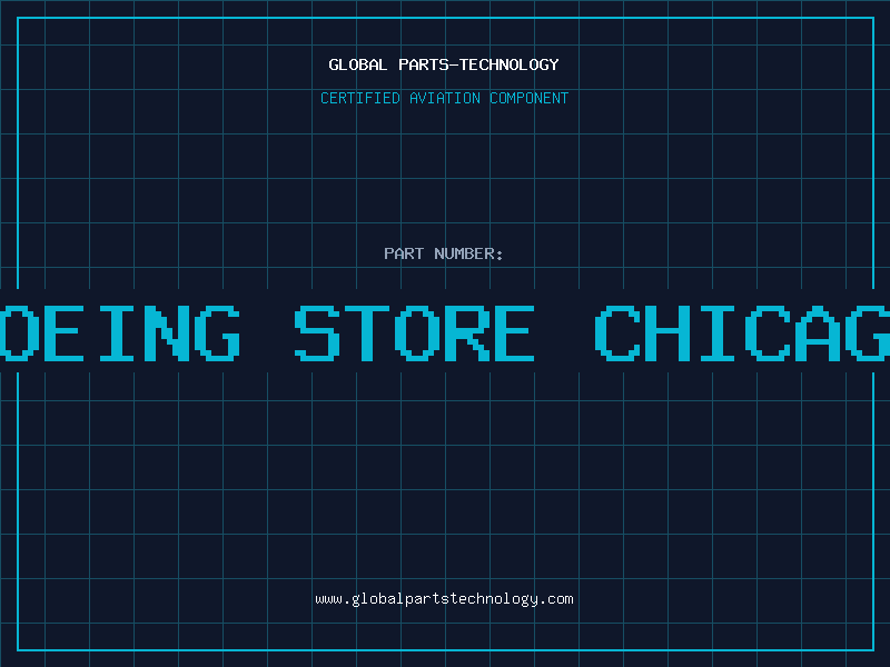 Aviation Part boeing store chicago