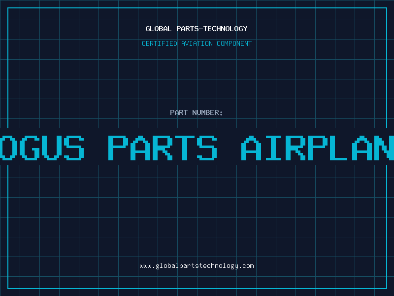 Aviation Part bogus parts airplane