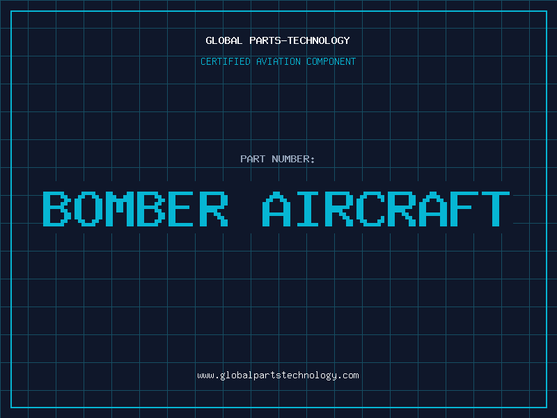 Aviation Part bomber aircraft