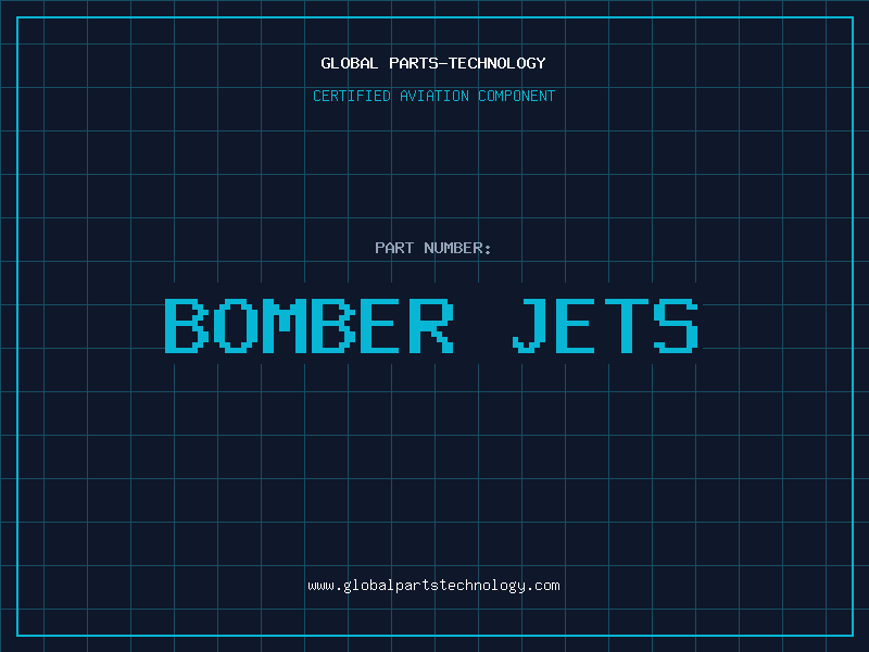 Aviation Part bomber jets