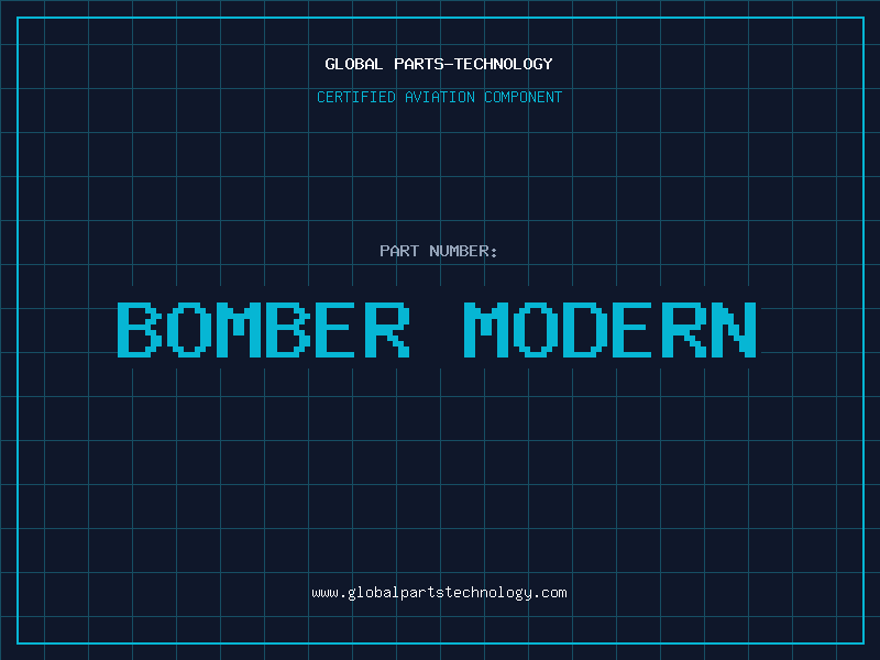 Aviation Part bomber modern
