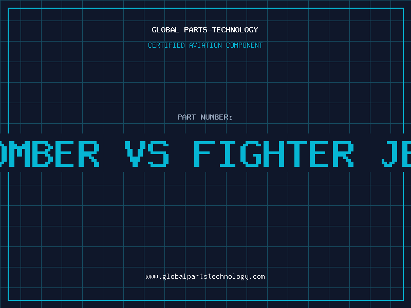 Aviation Part bomber vs fighter jet
