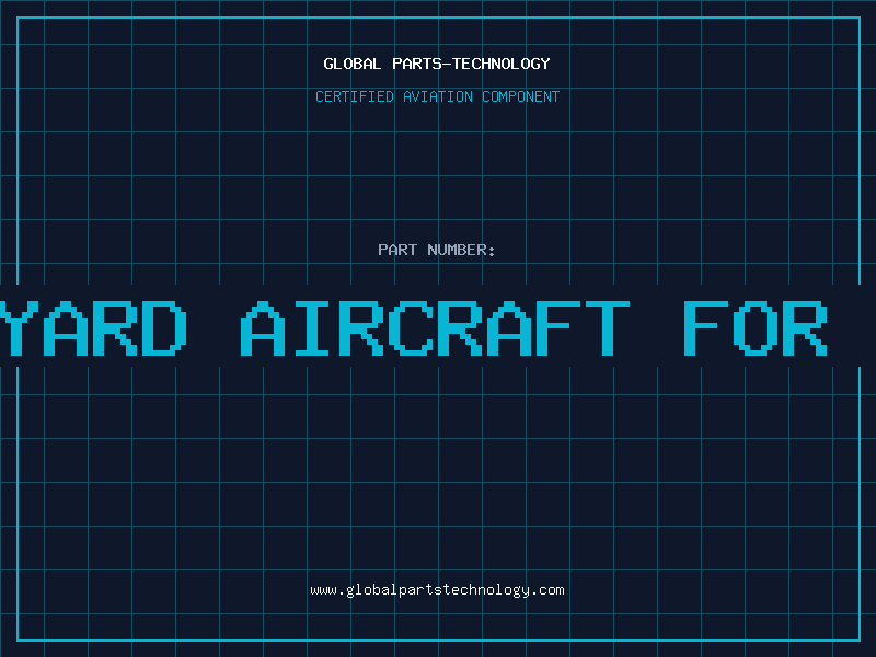 Aviation Part boneyard aircraft for sale