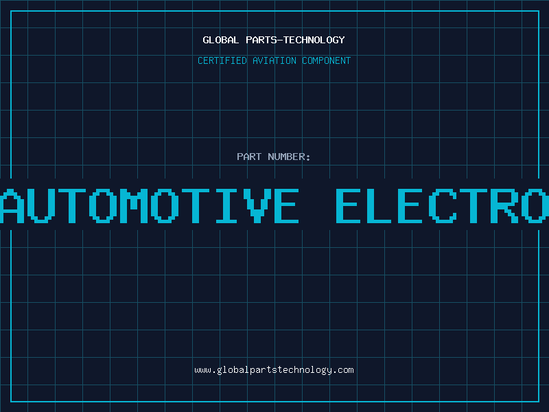 Aviation Part bosch automotive electrics and automotive electronics systems and components pdf