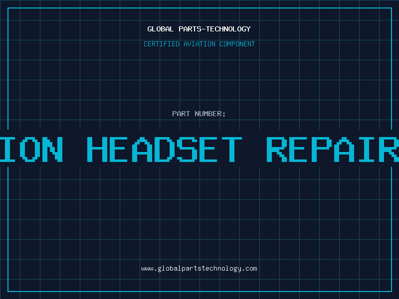 Aviation Part bose aviation headset repair and parts