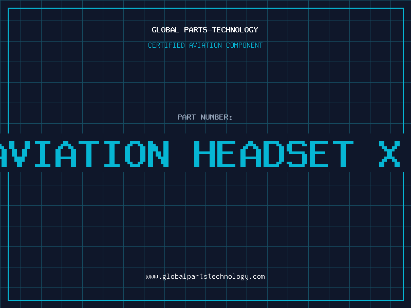 Aviation Part bose aviation headset x parts