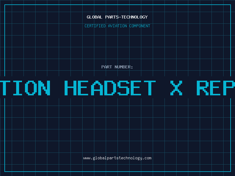 Aviation Part bose aviation headset x repair parts