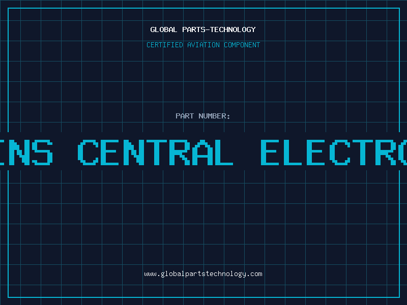 Aviation Part box that contains central electronic components