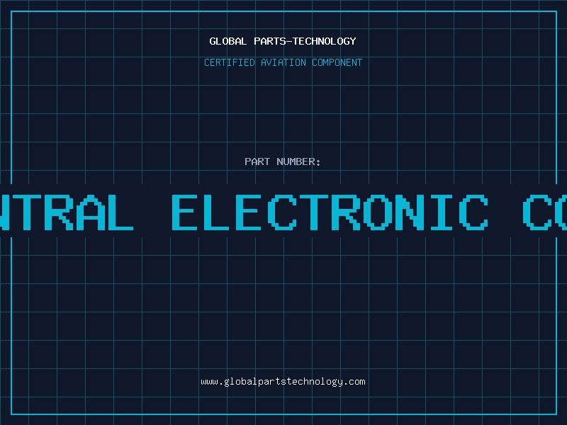 Aviation Part box that contains the central electronic components of the computer
