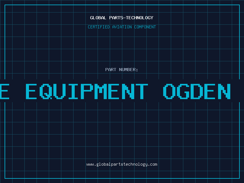 Aviation Part boyce equipment ogden utah