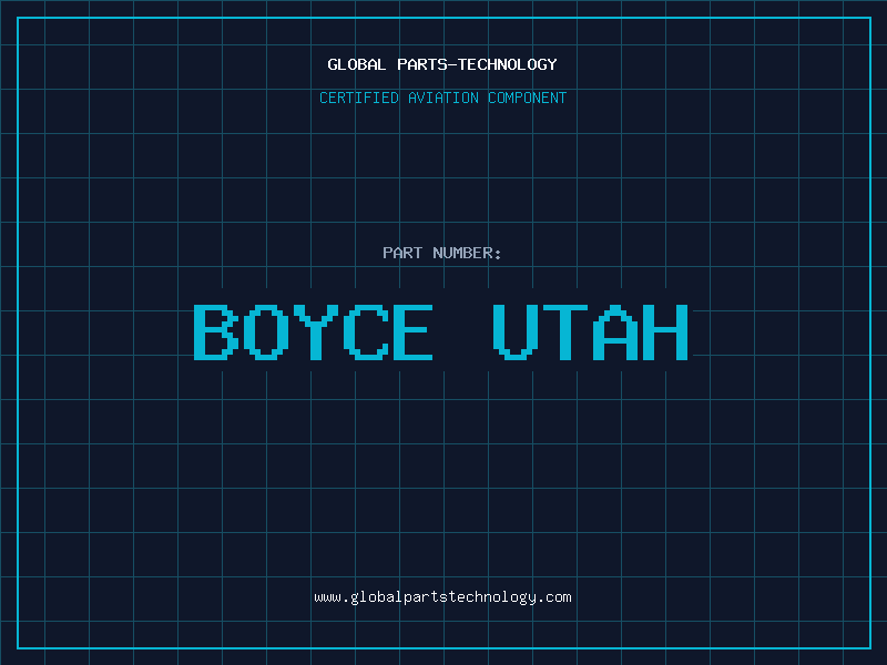 Aviation Part boyce utah