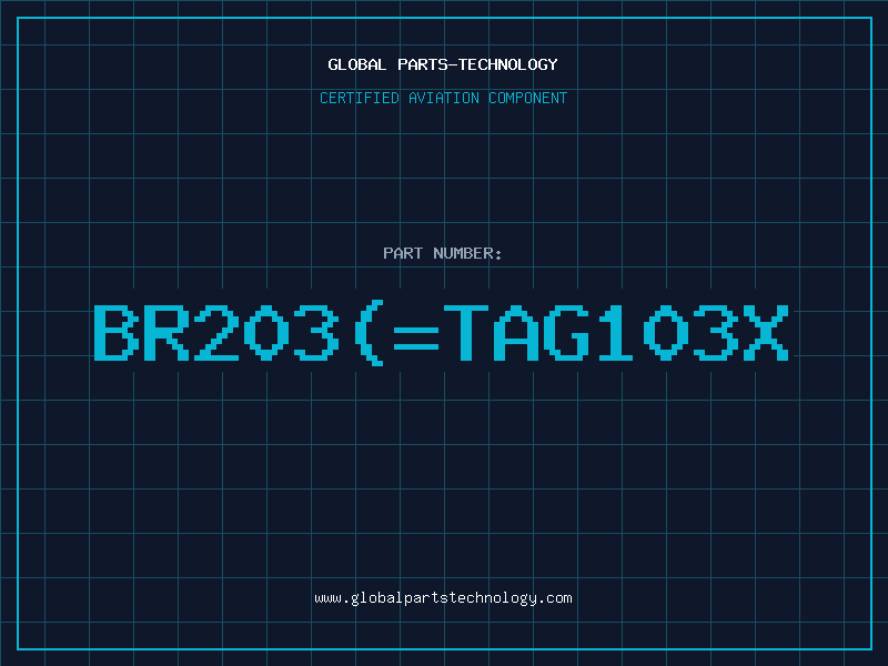 Aviation Part br203TAG103x