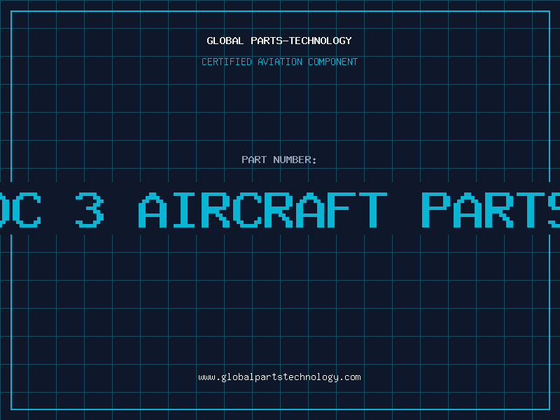 Aviation Part dc 3 aircraft parts