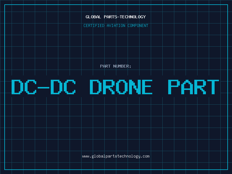 Aviation Part dc-dc drone part