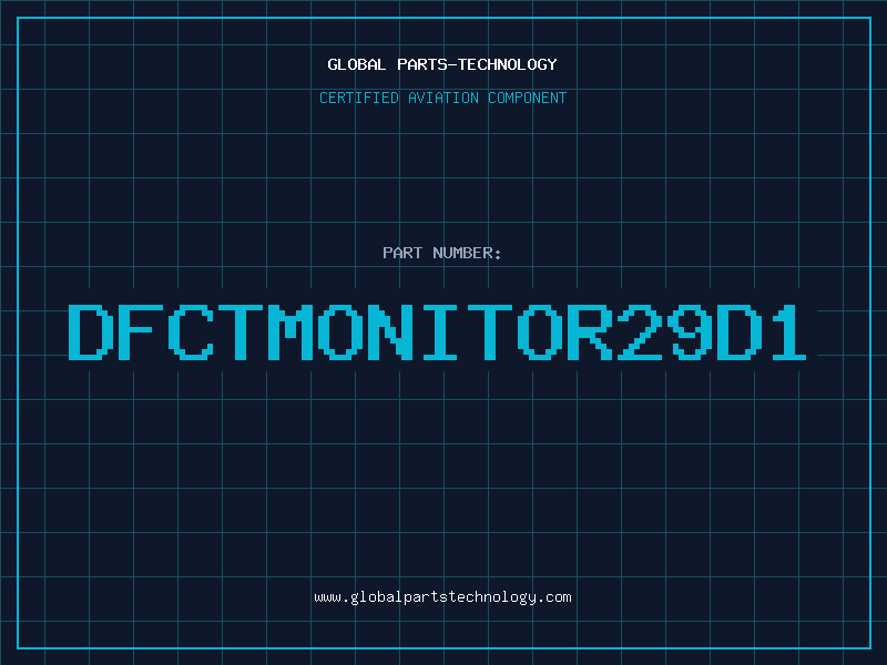 Aviation Part dfctMONITOR29D1