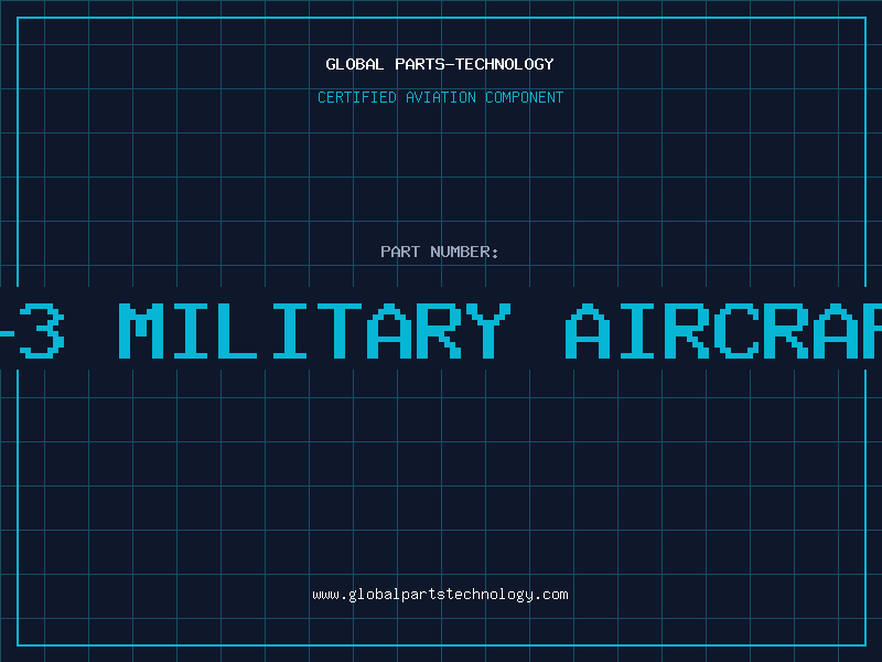 Aviation Part e-3 military aircraft