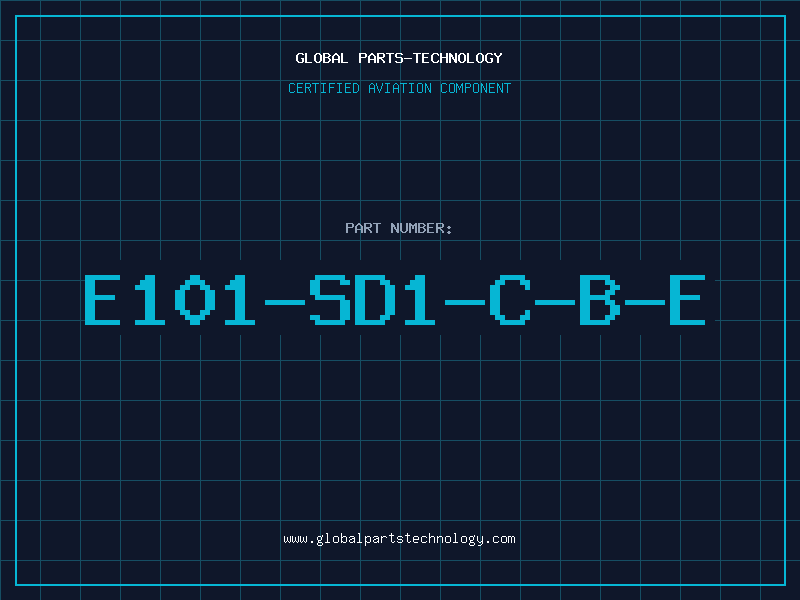 Aviation Part e101-sd1-c-b-e