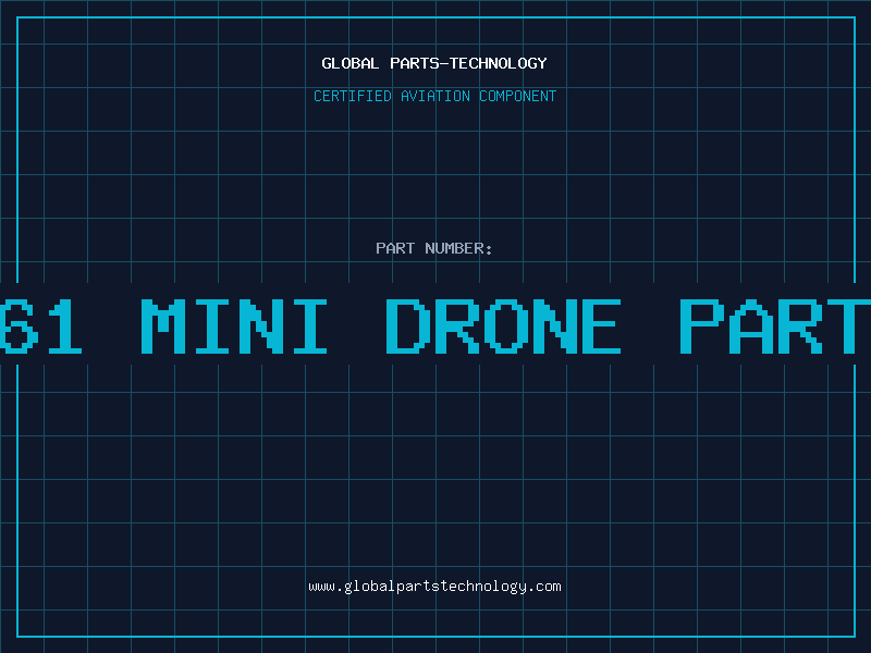 Aviation Part e61 mini drone parts