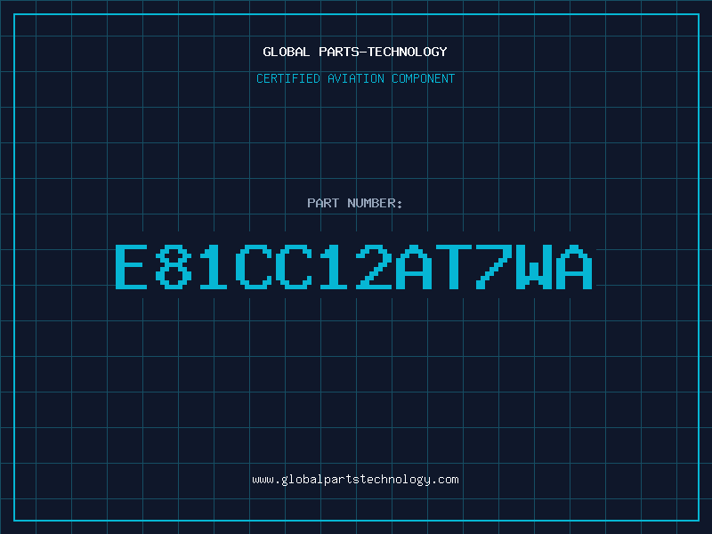 Aviation Part e81cc[12at7wa