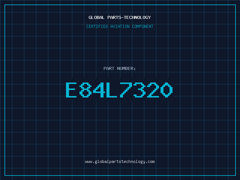 Aviation Part e84l[7320