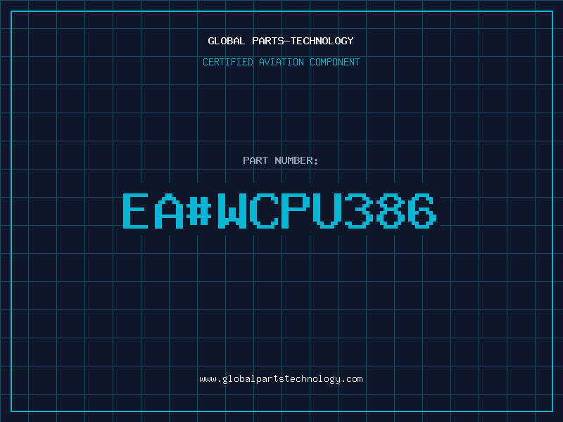 Aviation Part ea#WCPU386